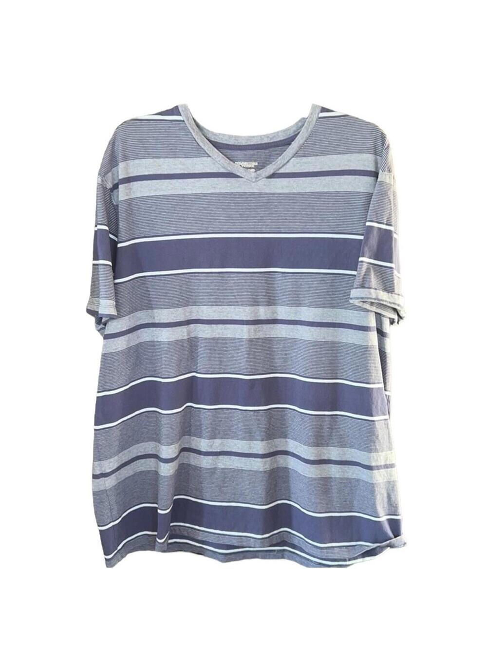 Roundtree & Yorke | Men’s Blue Short Sleeve Shirt | Size XL | 0012